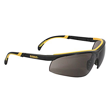 Dual Comfort Safety Glasses with Smoke Lens