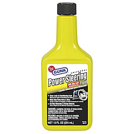 Universal Power Steering Fluid - 12 Oz.