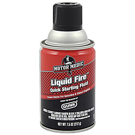 Liquid Fire Quick Starting Fluid - 7.5 Oz.