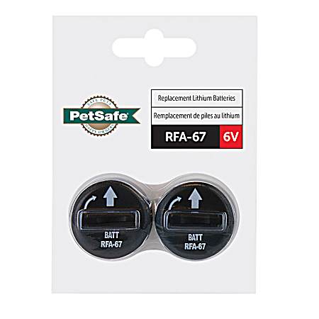6V Lithium Replacement Batteries - 2 Pk
