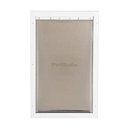 Extra Large Freedom Aluminum Pet Door in White