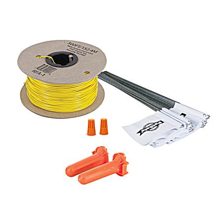 In-Ground Fence Boundary Wire & Training Flags Kit