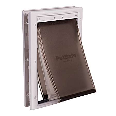 Medium White Extreme Weather Pet Door