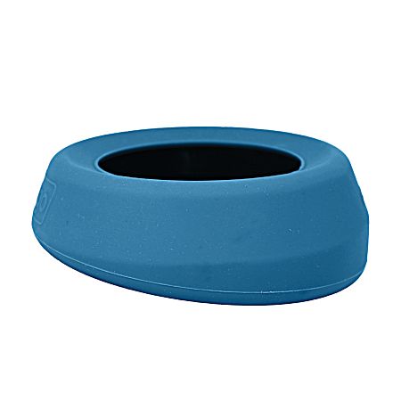 Coastal Blue Splash Free Wander Dog Water Bowl