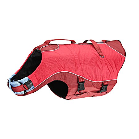 Surf 'N' Turf Chili Red Dog Life Jacket