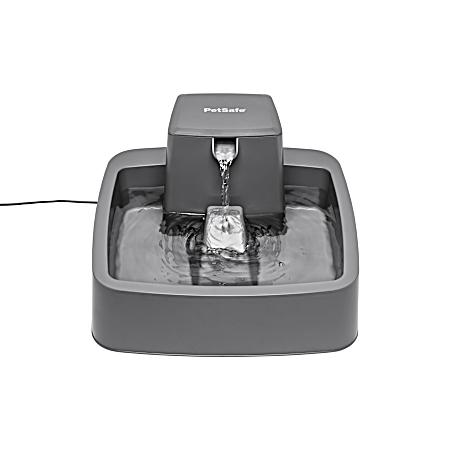 Drinkwell 1 gal Gray Pet Fountain