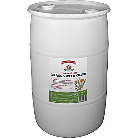 30 gal 41% Glyphosate Grass & Weed Killer Concentrate w/ Surfactant