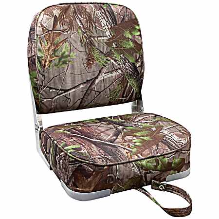 Low-Back Boat Seat - Camouflage