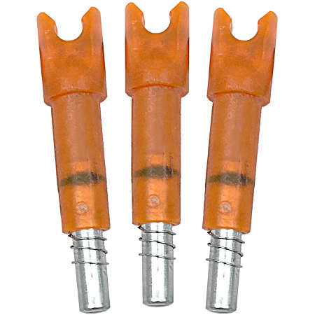 Orange Lighted Replacement Nocks - 3 Pk