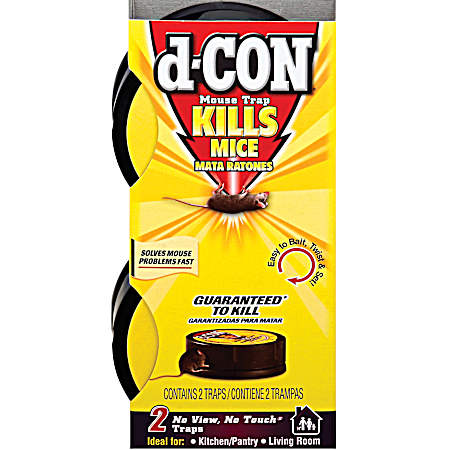 No View, No Touch Mouse Trap - 2 Pk