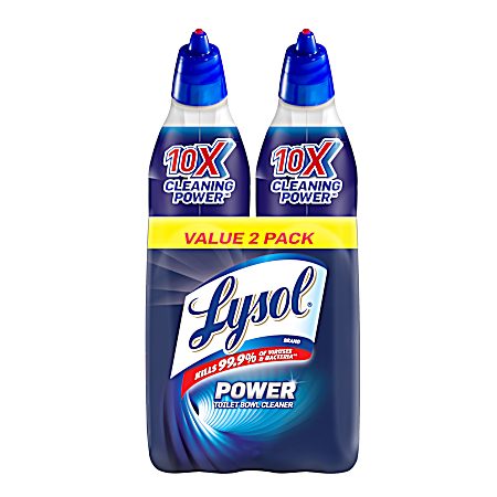 Disinfectant Power Toilet Bowl Cleaner - 2 Pk
