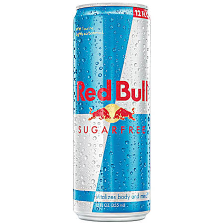 Sugar Free 12 oz Energy Drink
