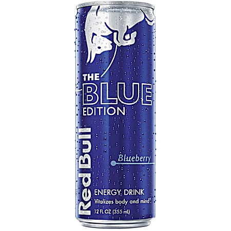 The Blue Edition 12 oz Blueberry Energy Drink