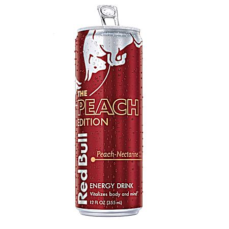 12 oz Peach-Nectarine Energy Drink