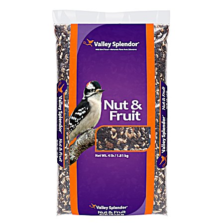4 lbs Nut & Fruit Wild Bird Food