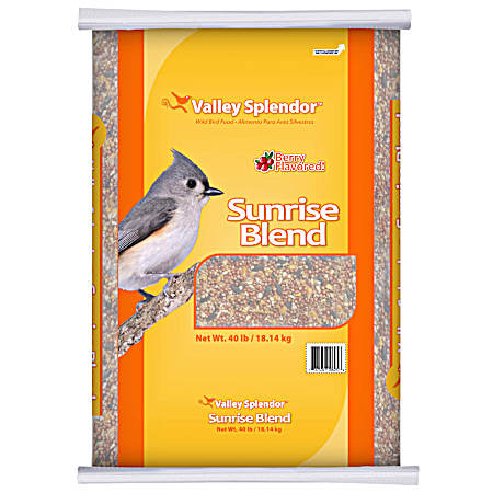 Sunrise Blend Wild Bird Food, 40 lb