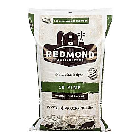 50 lb 10 Fine Premium Mineral Salt