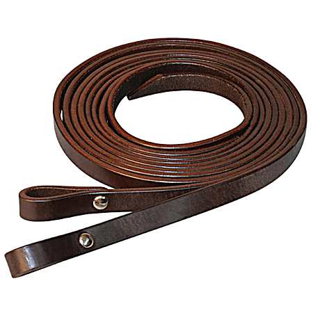 5/8 in x 7 ft Smooth Split Reins