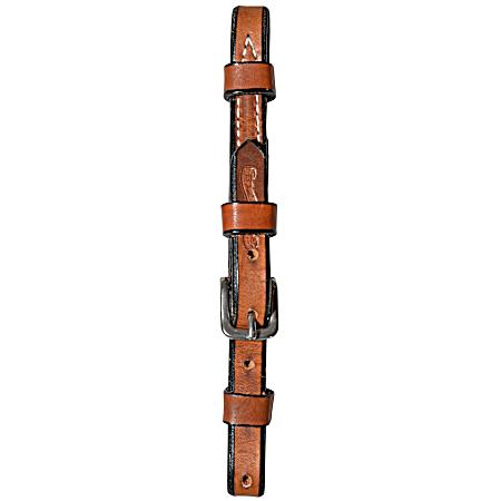 Leather Curb Strap - CY Golden Harness