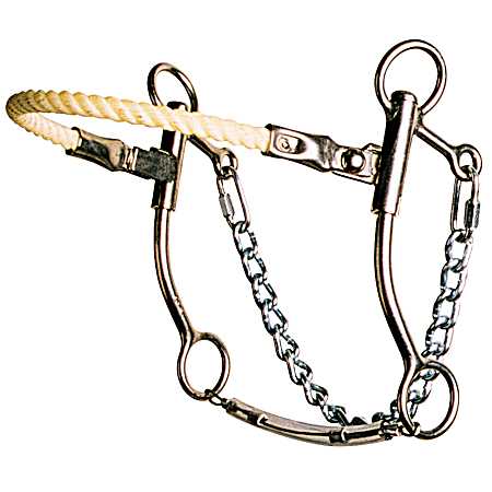 Jim Warner Stainless Hackamore Bit