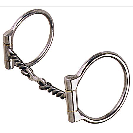 Stage A Offset Dee Dog Bone Snaffle