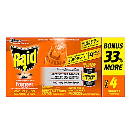 1.5 oz Concentrated Deep Reach Fogger 4-Pk