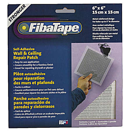 Wall & Ceiling Repair Patch 6 In. x 6 In.