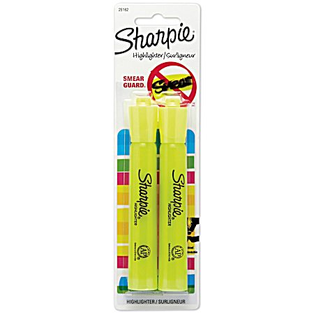 Yellow Highlighters - 2 Pk