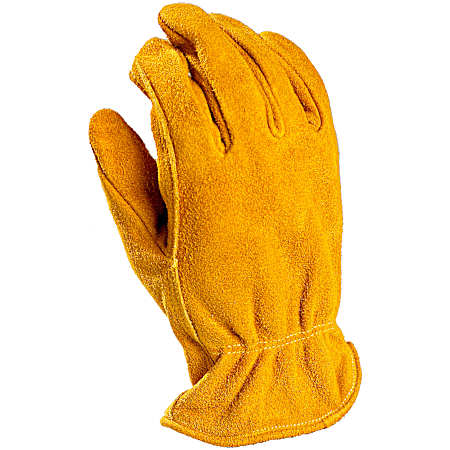 Men's Gold Deerskin Gloves