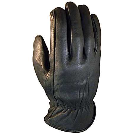 Men's Black Deerskin Gloves