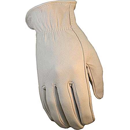 Women's Tan Deerskin Gloves