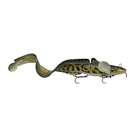 Walleye 3D Burbot Ribbontail Bait
