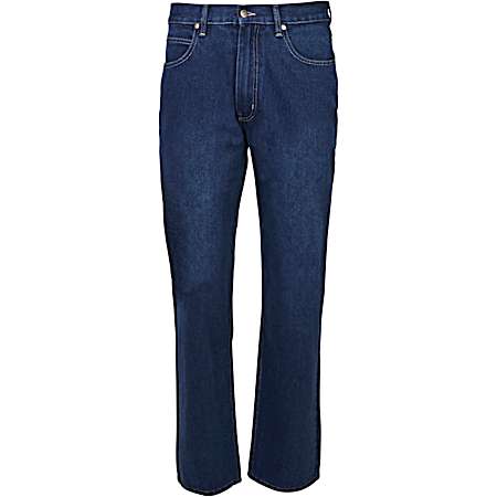 Men's Legend Dark Indigo Regular Fit Sandblast Denim Jeans