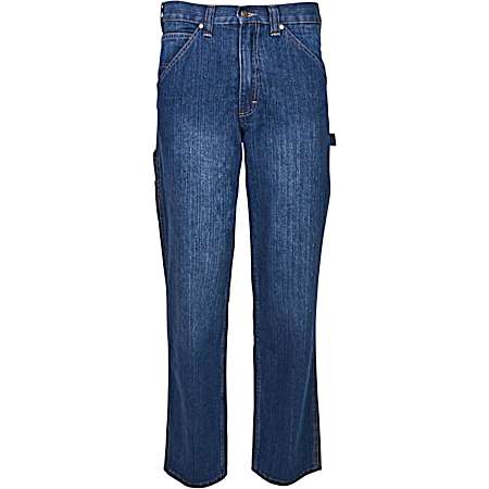 Men's Legend Medium Stonewash Rugged Fit Sandblast Carpenter Jeans