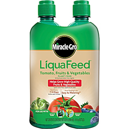 LiquaFeed 16 oz Tomato, Fruits & Vegetables Plant Food - 2 Pk
