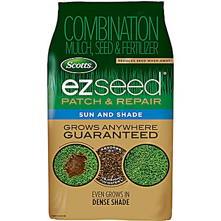 10 lb EZ Seed Patch & Repair Mulch, Seed & Fertilizer Mix (Sun & Shade)