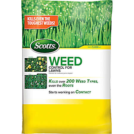 5,000 sq ft Weed Control for Lawns