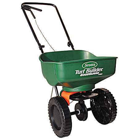 Turf Builder EdgeGuard Mini Broadcast Spreader
