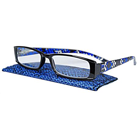 Women's 1.25 Reading Glasses w/ Case - Assorted