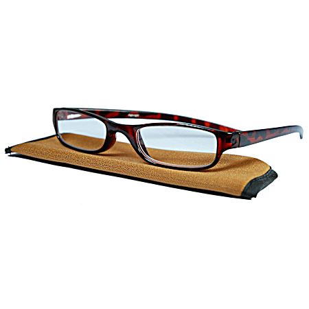 Men's 1.25 Reading Glasses w/ Case - Assorted