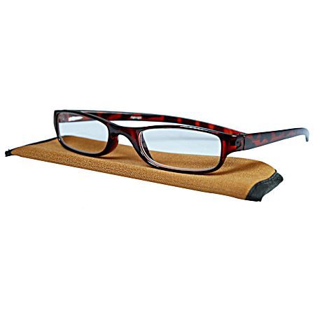 Men's 2.00 Reading Glasses w/ Case - Assorted