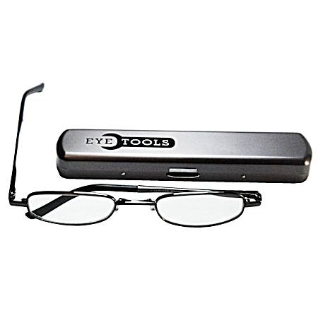 Adult Eye Tools 1.25 Small Reading Glasses w/ Case - Assorted