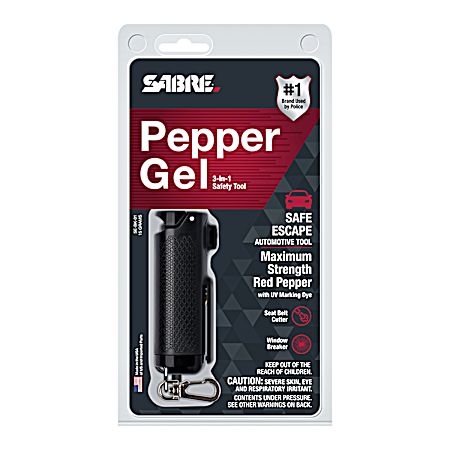 Black Pepper Gel Safe Escape Automotive Tool