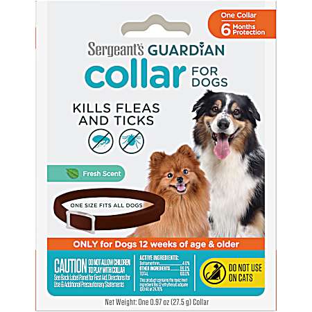 Guardian Flea & Tick Collar for Dogs - 1 Ct