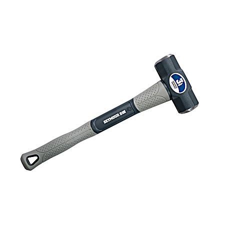 S400 Jobsite 3 lb Engineer Hammer w/ Cushion Grip & 16 in Fiberglass Handle