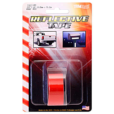 Red Reflective Stripe Tape