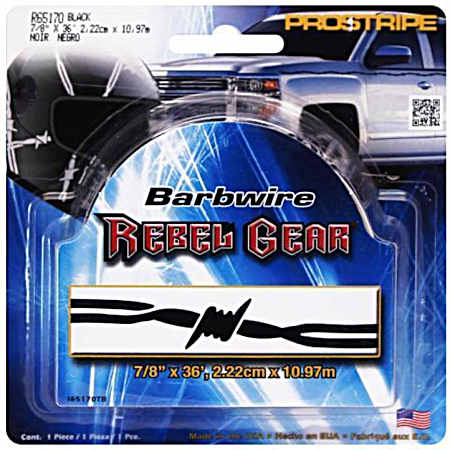 Prostripe Rebel Gear Large Barbwire - Black