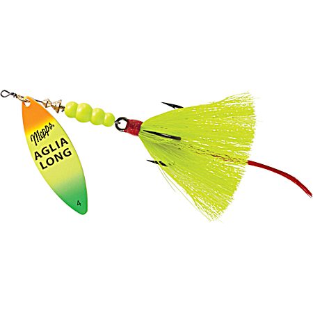 Aglia Long Dressed Treble Spinner - Hot Firetiger