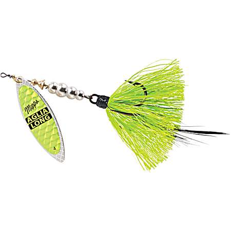 Aglia Long Dressed Treble Spinner - Chartreusebo