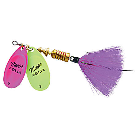 Double Blade Dressed Aglia - Hot Pink/Chartreuse
